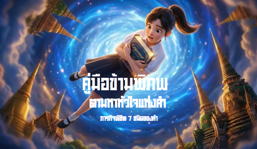 คูมือข้ามภิภพ ขนิดและหน้าที่ของคำ